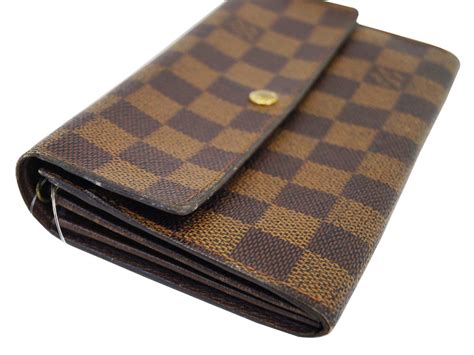 louis vuitton damier ebene wallets|Louis Vuitton damier long wallet.